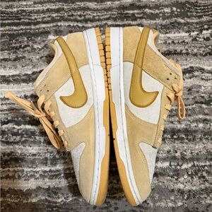 Nike Beige and White Sneakers